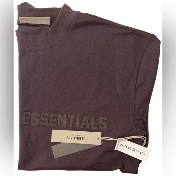 Fear of God Other - Plum Essentials Fear Of God T-Shirt